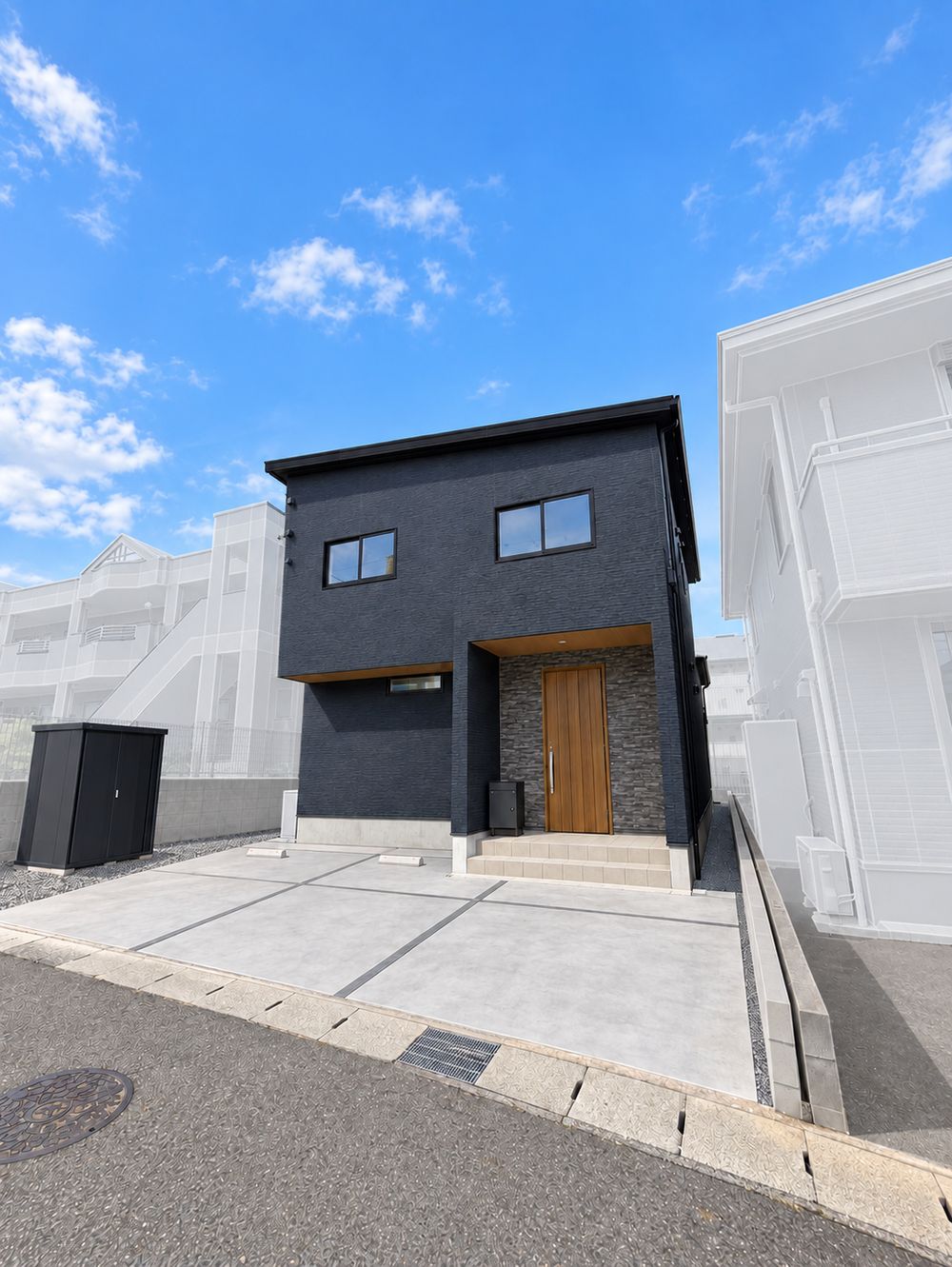 会場の建物の外観
