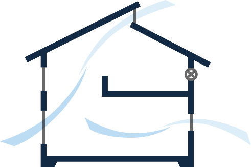自然風利用　イメージ図　画像